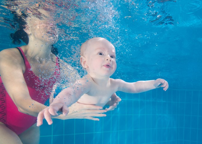 Babyschwimmkurs bei Happy Swim Kärnten